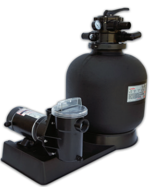19'' High Performance Filter Combo - with 1 HP Pump